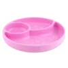 Piatti E Posate|Chicco Piatto In Silicone Con Ventosa Rosa