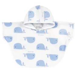 Teli Mare|Chicco Poncho Mare In Spugna Azzurro Scuro