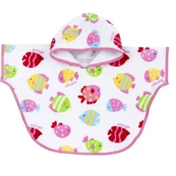 Teli Mare|Chicco Poncho Mare In Spugna Bianco