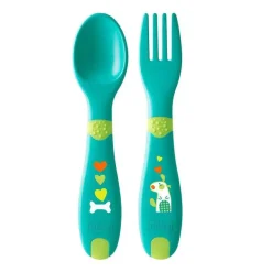 Piatti E Posate|Chicco Prime Posatine 12M +