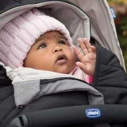 Accessori Passeggino|Chicco Sacco Caldo Universale Per Passeggino Pure Black