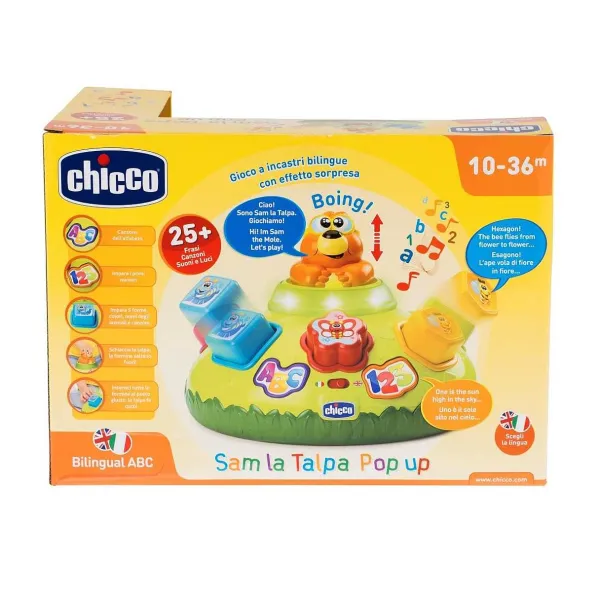 Giochi Bilingue|Chicco Sam La Talpa Pop Up