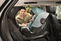 Seggiolini Auto Neonato|Chicco Seggiolino Auto Bi-Seat Air & Full 360 I-Size Base (40-150 Cm) Black Air