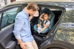 Seggiolini Auto Neonato|Chicco Seggiolino Auto Seat3Fit Air (40-125 Cm) Black Melange