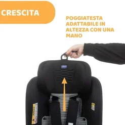 Seggiolini Auto Neonato|Chicco Seggiolino Auto Seat2Fit Air (45-105 Cm) Ink Air