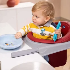 Seggioloni|Chicco Seggiolino Da Tavolo 360 Red Passion
