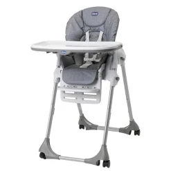 Seggioloni|Chicco Seggiolone Polly Easy Grey Melange