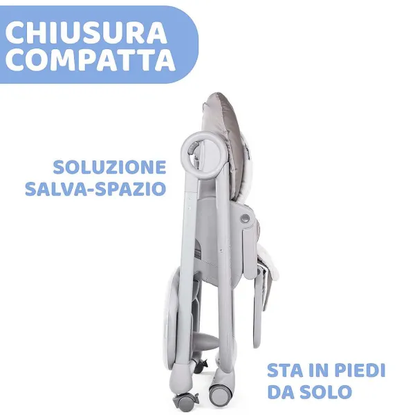 Seggioloni|Chicco Seggiolone Polly Magic Relax Cocoa