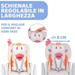 Seggioloni|Chicco Seggiolone Polly2Start Dots