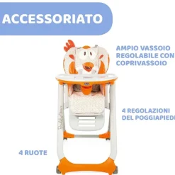Seggioloni|Chicco Seggiolone Polly2Start Foxy