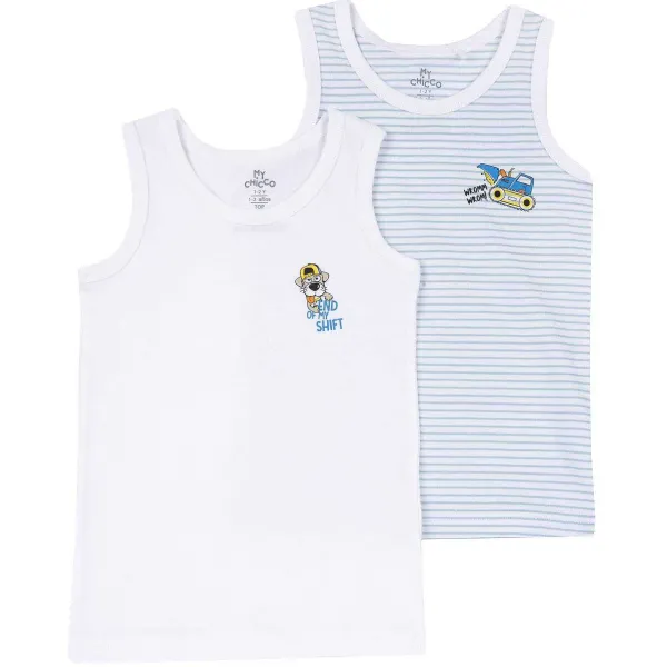 Intimo|Chicco Set Canottiere Intime