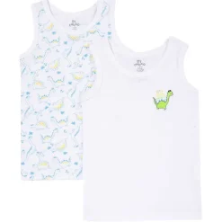 Intimo|Chicco Set Canottiere Intime Stampa Dinosauri