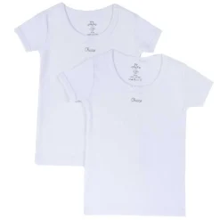 Body|Chicco Set Magliette Intime Di Cotone Felpato Con Fiocco