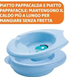 Piatti E Posate|Chicco Set Pappa 6M+ Azzurro