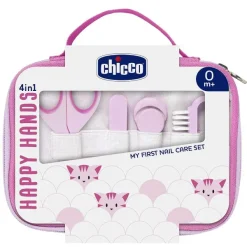 Cura E Accessori Bagnetto|Chicco Set Unghie Happy Hands Rosa