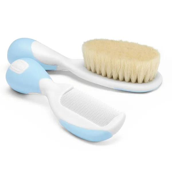 Cura E Accessori Bagnetto|Chicco Spazzola E Pettine Azzurro