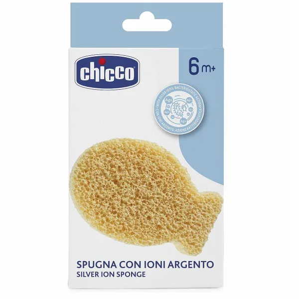Cura E Accessori Bagnetto|Chicco Spugna Con Ioni Argento