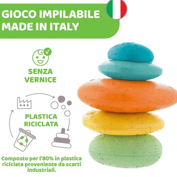 Incastri E Impilabili|Chicco Stone Balance Eco+