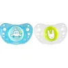 Succhietti Physioforma|Chicco Succhietto Physioforma® Air 16-36M (2 Pcs) Silicone Spaceship And Car
