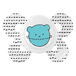 Succhietti Physioforma|Chicco Succhietto Physioforma Comfort 0-6M Black&White Limited Edition (Tettarella In Silicone) Pianeti / Planets