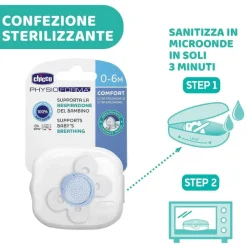 Succhietti Physioforma|Chicco Succhietto Physioforma® Comfort 0-6M (1 Pcs) Silicone Confetti