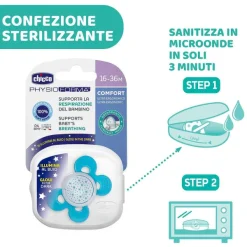 Succhietti Physioforma|Chicco Succhietto Physioforma® Comfort 6-16M (1 Pcs) Silicone Dandelion