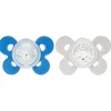 Succhietti Physioforma|Chicco Succhietto Physioforma® Comfort 16-36M (2 Pcs) Silicone Tiger And Hedgehog
