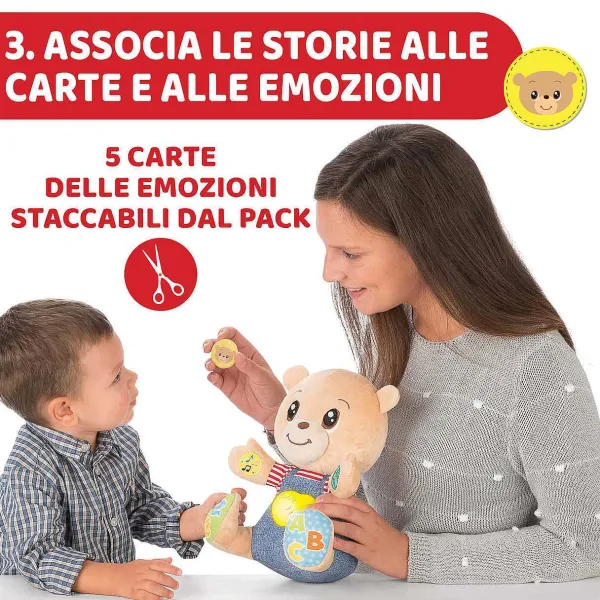 Pupazzi Educativi Parlanti|Chicco Teddy Orso Delle Emozioni