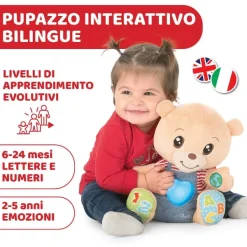 Pupazzi Educativi Parlanti|Chicco Teddy Orso Delle Emozioni