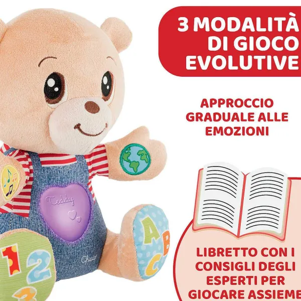 Pupazzi Educativi Parlanti|Chicco Teddy Orso Delle Emozioni
