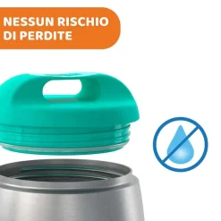 Thermos E Contenitori|Chicco Thermos Porta Pappa Azzurro