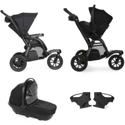 Trio E Sistemi Modulari|Chicco Trio Activ3 Con Kory Essential Jet Black