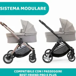 Trio E Sistemi Modulari|Chicco Trio Best Friend Pro Con Kory Essential Desert Taupe