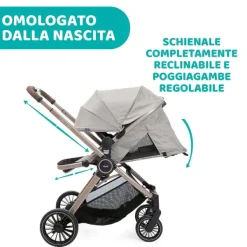 Trio E Sistemi Modulari|Chicco Trio Best Friend Pro Con Kory Essential Desert Taupe