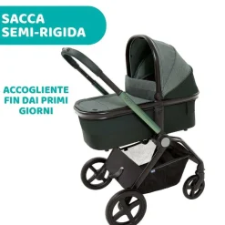 Trio E Sistemi Modulari|Chicco Trio Mysa Con Kory Essential Jade Green