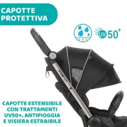 Trio E Sistemi Modulari|Chicco Trio One4Ever Con Kory Essential Pirate Black