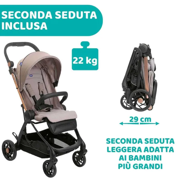 Trio E Sistemi Modulari|Chicco Trio One4Ever Con Kory Essential Desert Taupe