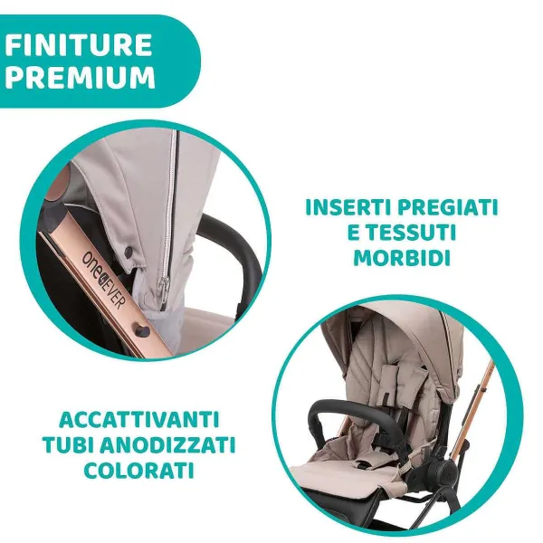 Trio E Sistemi Modulari|Chicco Trio One4Ever Con Kory Essential Desert Taupe