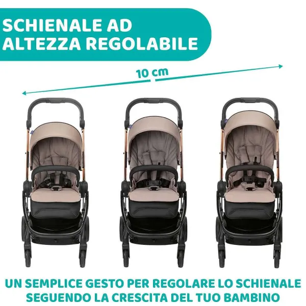 Trio E Sistemi Modulari|Chicco Trio One4Ever Con Kory Essential Desert Taupe