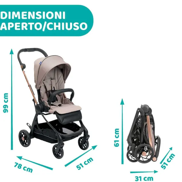Trio E Sistemi Modulari|Chicco Trio One4Ever Con Kory Essential Desert Taupe