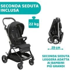 Trio E Sistemi Modulari|Chicco Trio One4Ever Con Kory Plus Pirate Black