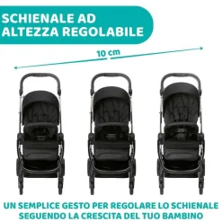 Trio E Sistemi Modulari|Chicco Trio One4Ever Con Kory Plus Pirate Black