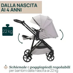 Trio E Sistemi Modulari|Chicco Trio Seety Con Kory Essential Florence Beige