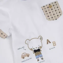 T-Shirt|Chicco T-Shirt Con Dolce Stampa Bianco