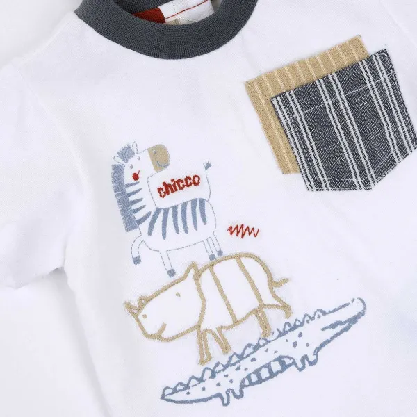 T-Shirt|Chicco T-Shirt Con Manica Corta E Stampa