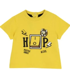 T-Shirt|Chicco T-Shirt Con Manica Corta E Simpatica Stampa Giallo Medio