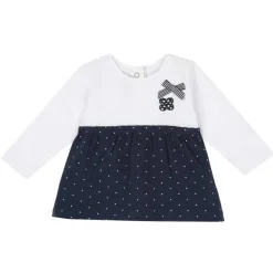 T-Shirt|Chicco T-Shirt Con Manica Lunga E Fiocchetto