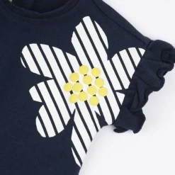 T-Shirt|Chicco T-Shirt Con Margherite E Manica Corta