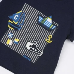 T-Shirt|Chicco T-Shirt Con Stampa Blu Medio