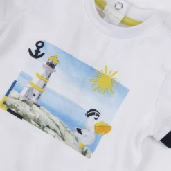 T-Shirt|Chicco T-Shirt Con Stampa Bianco